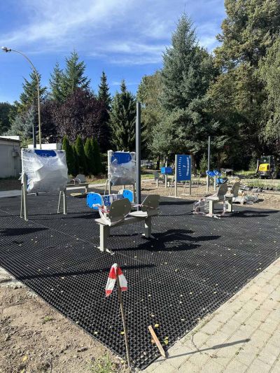 Park dla Seniora prz ul. Staszica w Rzeszowie, Fot. Zarząd Zieleni Miejskiej w Rzeszowie